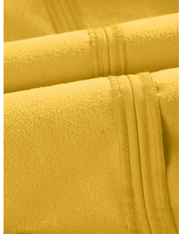 Женская спортивная парка с капюшоном softshell, жёлтая, для активного отдыха в Тюмени