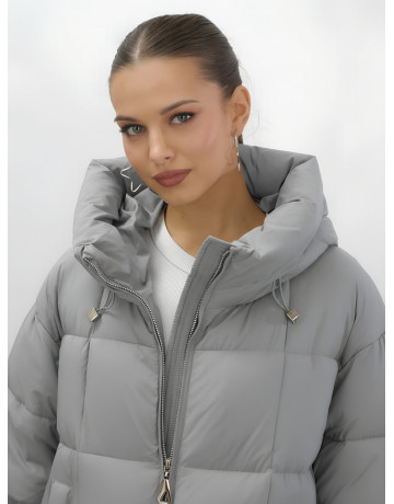 Длинный зимний пуховик для женщин