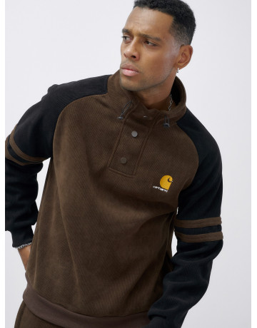 Мужской демисезонный спортивный костюм на флисе, коричневый, для спорта. в Тюмени