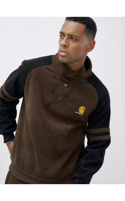 Мужской демисезонный спортивный костюм на флисе, коричневый, для спорта. в Тюмени