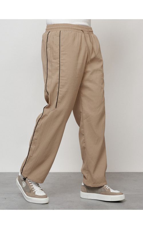 Мужской модный спортивный костюм бежевого цвета для активного отдыха в Тюмени