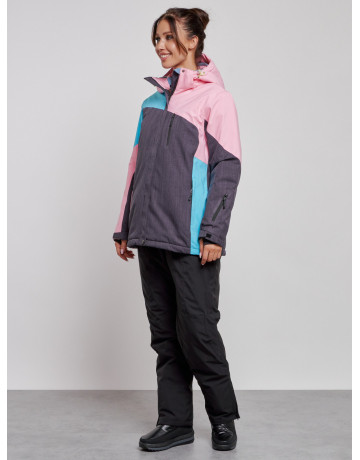 Женский горнолыжный костюм большого размера для зимних видов спорта.