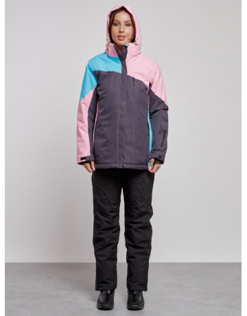 Женский горнолыжный костюм большого размера для зимних видов спорта.