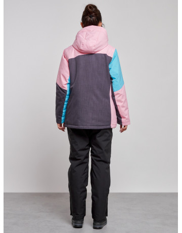 Женский горнолыжный костюм большого размера для зимних видов спорта.