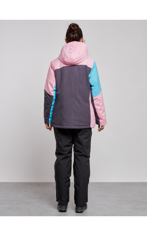 Женский горнолыжный костюм большого размера для зимних видов спорта.