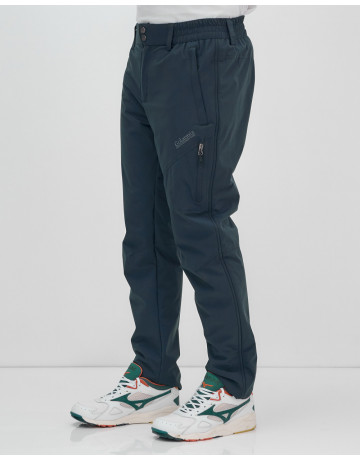 Туристические брюки тёмно-серого цвета с флисовой подкладкой Мужские