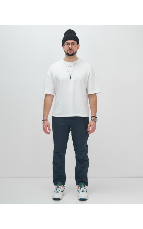 Туристические брюки тёмно-серого цвета с флисовой подкладкой Мужские