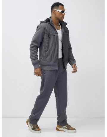 Утеплённый мужской спортивный костюм для активного отдыха