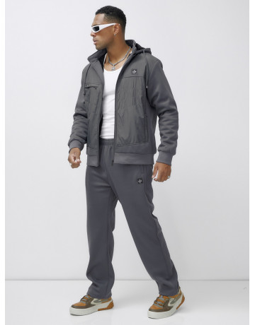 Утеплённый мужской спортивный костюм для активного отдыха