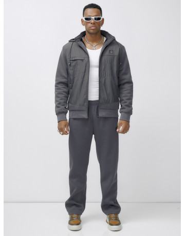 Утеплённый мужской спортивный костюм для активного отдыха