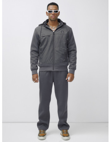 Утеплённый мужской спортивный костюм для активного отдыха