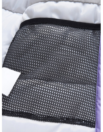 Зимняя парка для девочек розовая с капюшоном.