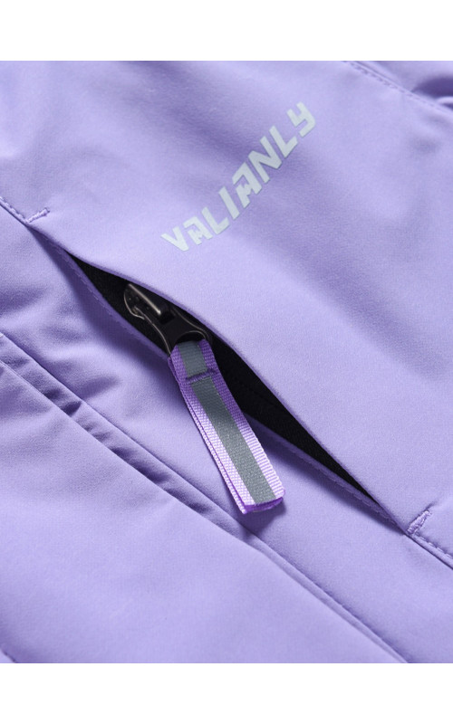 Зимняя парка для девочек розовая с капюшоном.