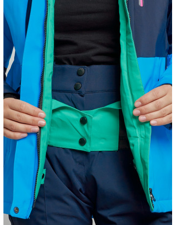 Женский горнолыжный костюм синего цвета для зимы. в Тюмени