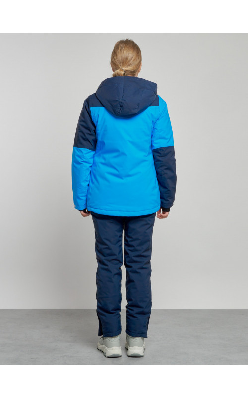 Женский горнолыжный костюм синего цвета для зимы. в Тюмени