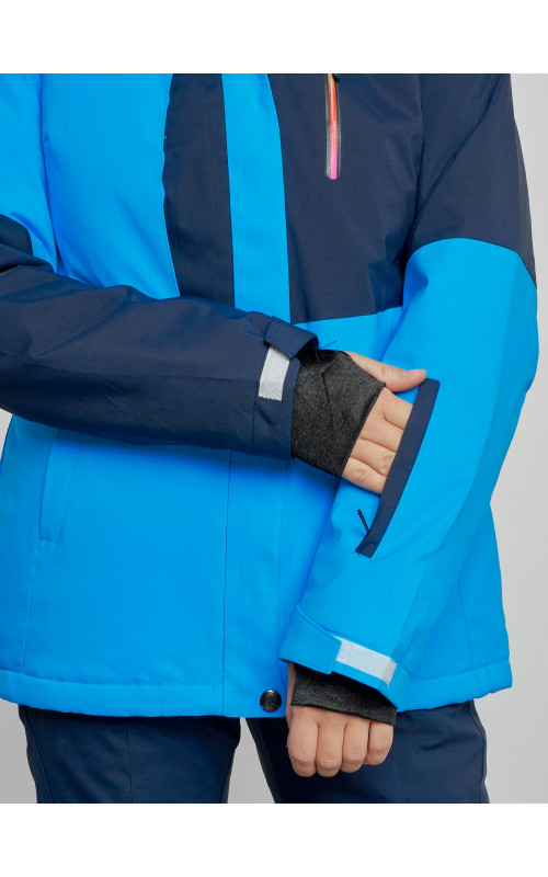 Женский горнолыжный костюм синего цвета для зимы. в Тюмени