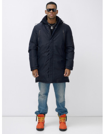 Мужская зимняя парка большого размера для холодной погоды