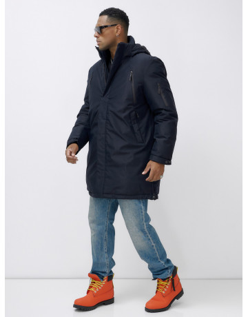 Мужская зимняя парка большого размера для холодной погоды