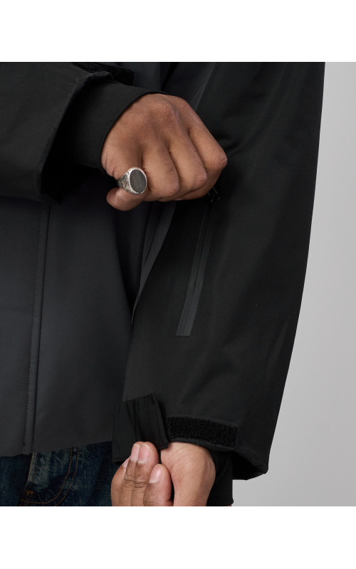 Мужская зимняя горнолыжная куртка, тёмно-серый, для спорта. в Тюмени