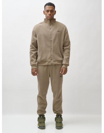 Мужской спортивный утеплённый костюм с начёсом для активного отдыха.