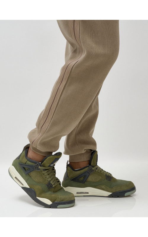 Мужской демисезонный спортивный костюм на флисе, бежевый, для спорта. в Тюмени