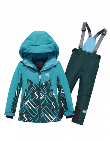 Детский горнолыжный костюм для девочки.