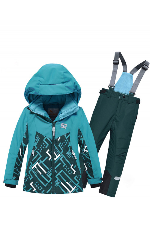 Детский горнолыжный костюм для девочки.