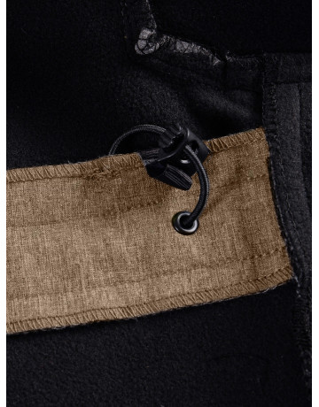 Мужская спортивная парка с капюшоном softshell, бежевый, для активного отдыха в Тюмени