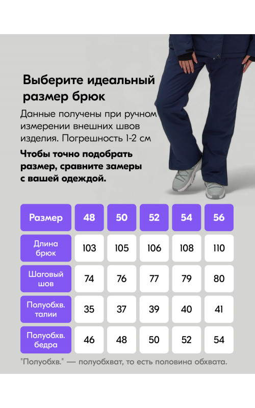 Женский горнолыжный костюм для активного отдыха.