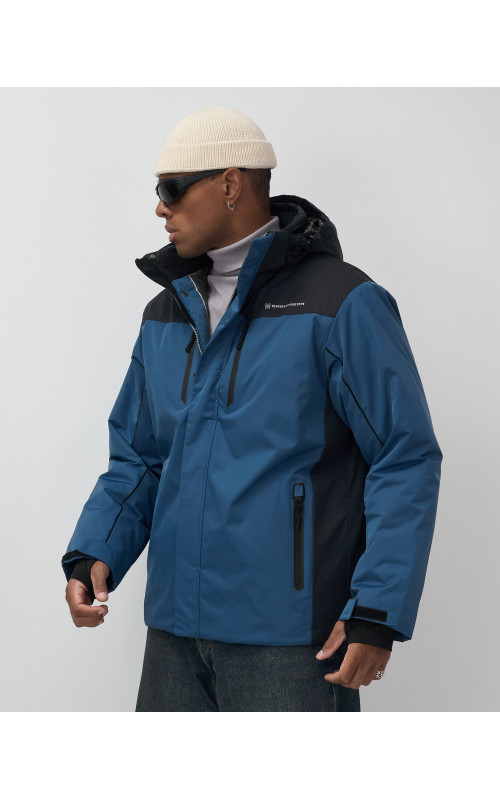 Мужская зимняя горнолыжная куртка, синий цвет. в Тюмени