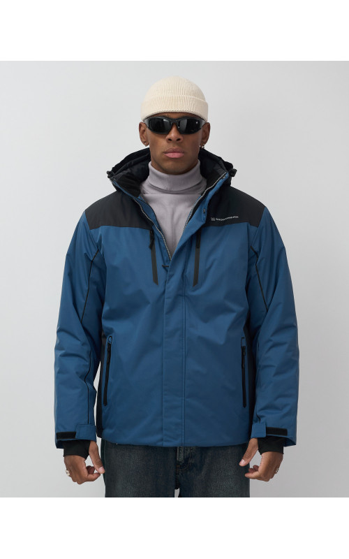 Мужская зимняя горнолыжная куртка, синий цвет. в Тюмени