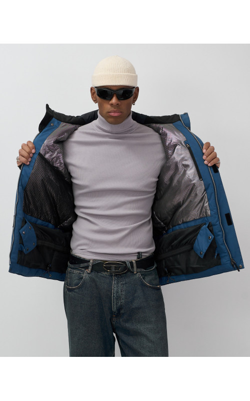 Мужская зимняя горнолыжная куртка, синий цвет. в Тюмени