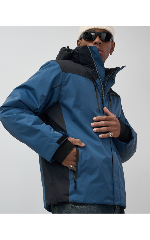 Мужская зимняя горнолыжная куртка, синий цвет. в Тюмени