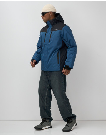 Мужская зимняя горнолыжная куртка, синий цвет. в Тюмени