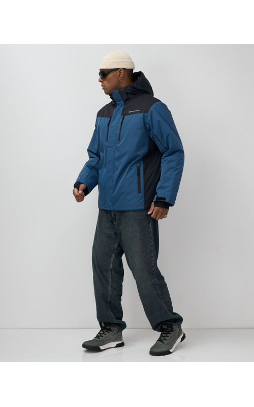 Мужская зимняя горнолыжная куртка, синий цвет. в Тюмени