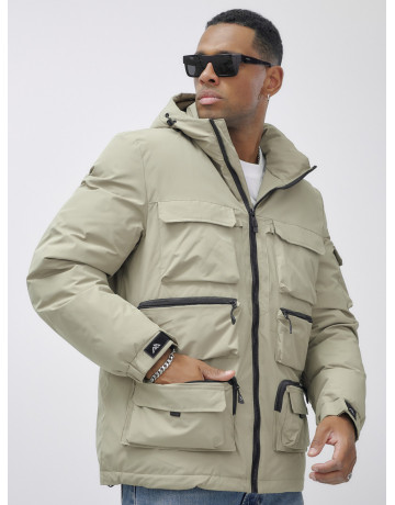 Мужская зимняя куртка большого размера для холодной погоды