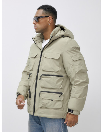 Мужская зимняя куртка большого размера для холодной погоды