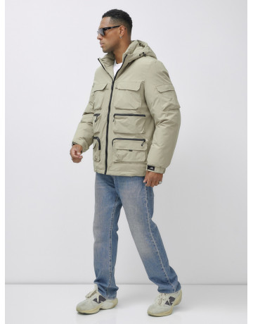 Мужская зимняя куртка большого размера для холодной погоды