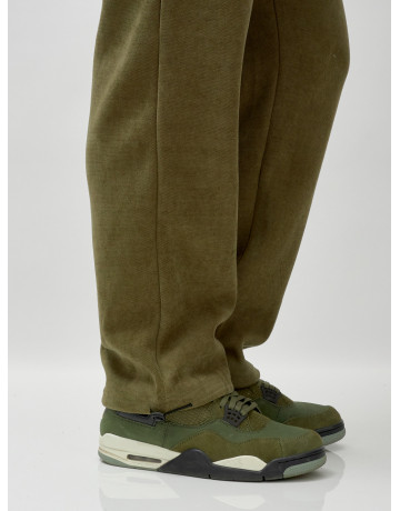 Мужской демисезонный спортивный костюм на флисе, цвет хаки, для спорта. в Тюмени