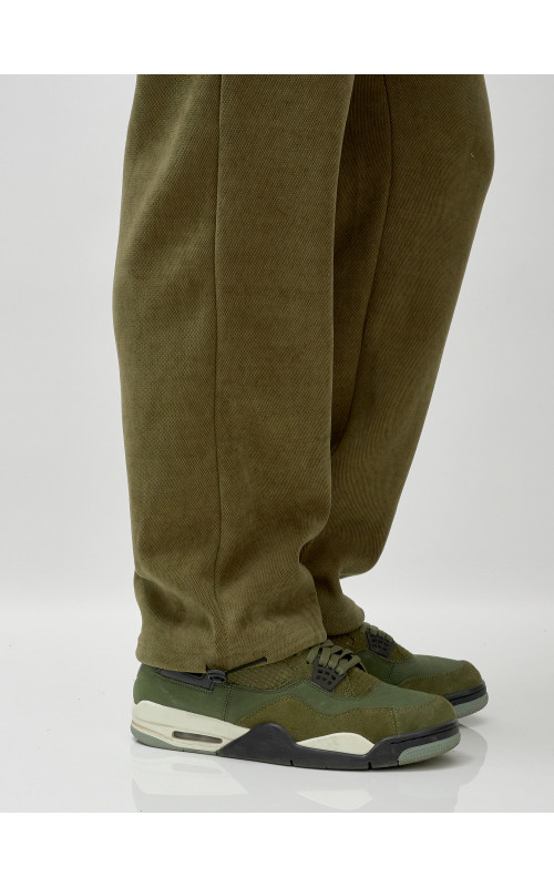 Мужской демисезонный спортивный костюм на флисе, цвет хаки, для спорта. в Тюмени