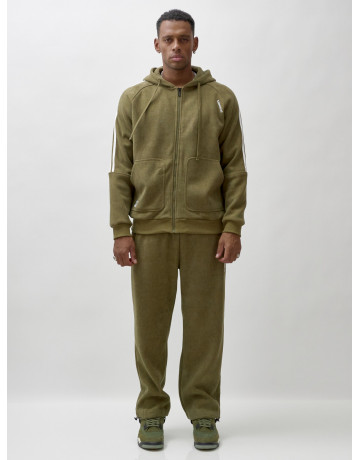 Мужской спортивный демисезонный костюм с начёсом.