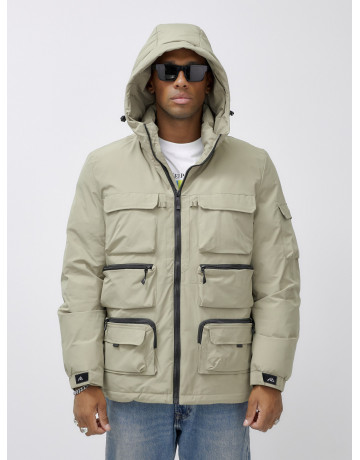 Мужская зимняя куртка большого размера для холодной погоды