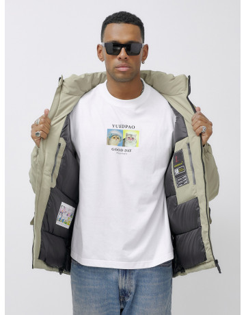 Мужская зимняя куртка большого размера для холодной погоды