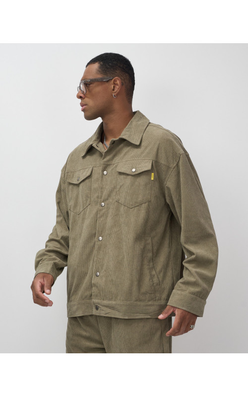 Мужской спортивный костюм весна-лето, цвет хаки, для активного отдыха в Тюмени