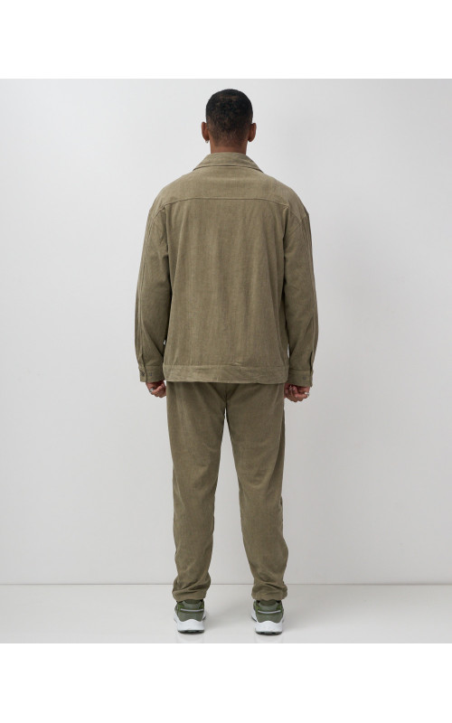 Мужской спортивный костюм весна-лето, цвет хаки, для активного отдыха в Тюмени