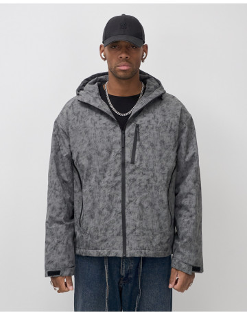 Мужская спортивная куртка для весны и осени, серый, для активного отдыха в Тюмени