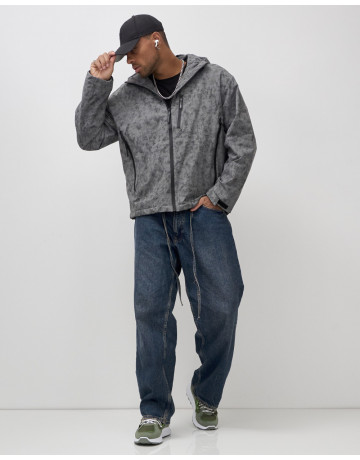 Мужская спортивная куртка для весны и осени, серый, для активного отдыха в Тюмени