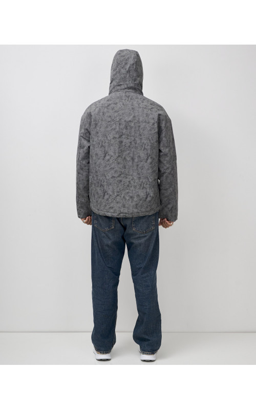 Мужская спортивная куртка для весны и осени, серый, для активного отдыха в Тюмени