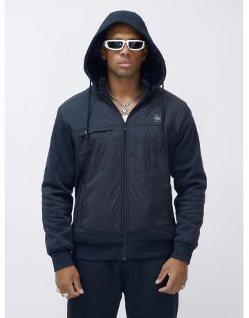 Зимний мужской спортивный костюм с начёсом, тёмно-синий, для активного отдыха. в Тюмени