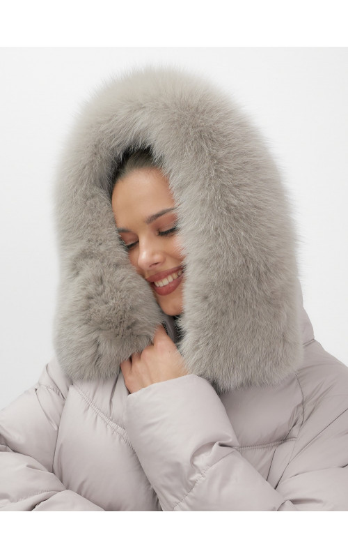 Длинный пуховик премиум-класса, защита от влаги и холода